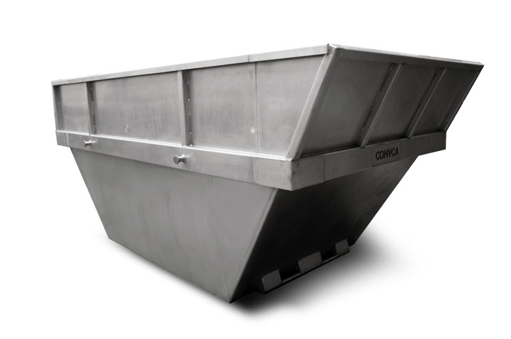 volquetes acero inoxidable conyca